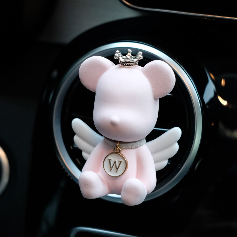 엔젤 베어브릭 차량용 방향제 석고방향제 디퓨저 명품 고급오일, 1세트, 잉글리쉬페어프리지아 16,700원