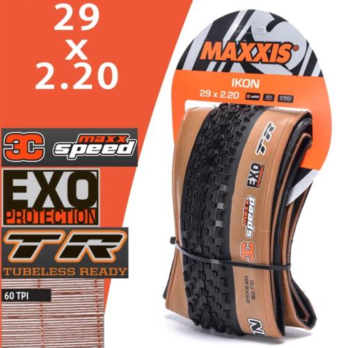 자전거 타이어 튜브 바퀴 MTB 로드 자전거 바이크 타이어 MAXXIS IKON(M319RU) 29 인치 XC 산악 림 26 27.5 29x2.0 29X2.2 29X2.35 66,140원