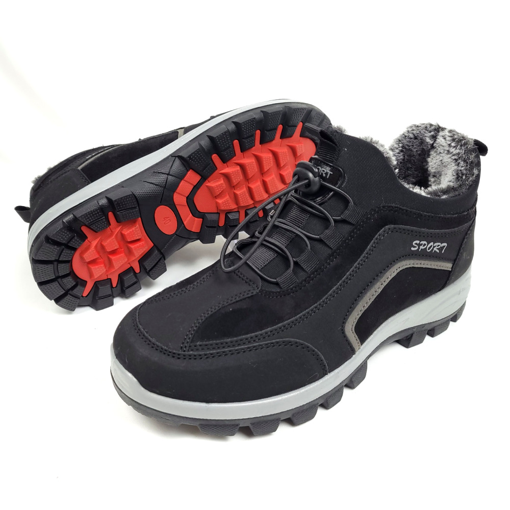 순이의신발장 미끄럼방지 남성 겨울 털 트레킹화 운동화 남자 방한운동화 부츠 신발 방한화 35,770원