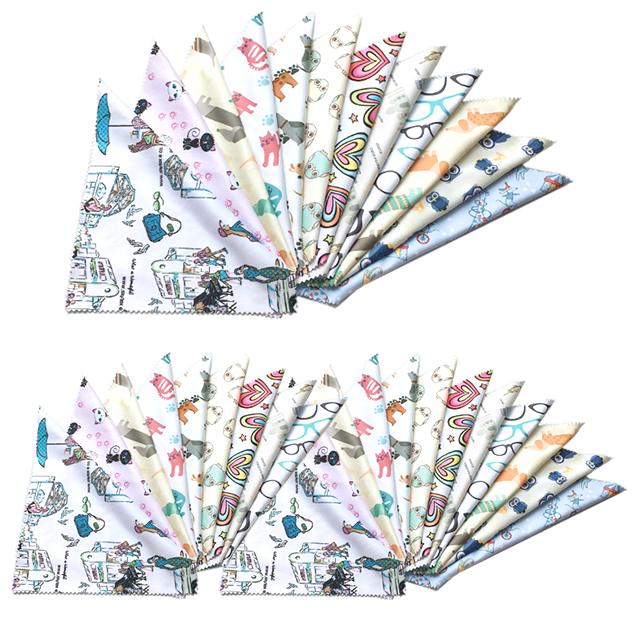 렌즈소녀 그림 안경닦이 33장 9,000원