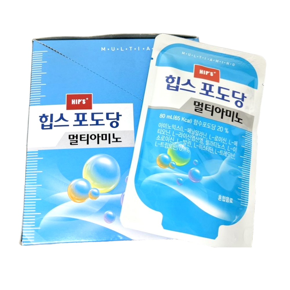 마시는 포도당 힙스 포도당 멀티아미노 80ml x 10팩 33,400원