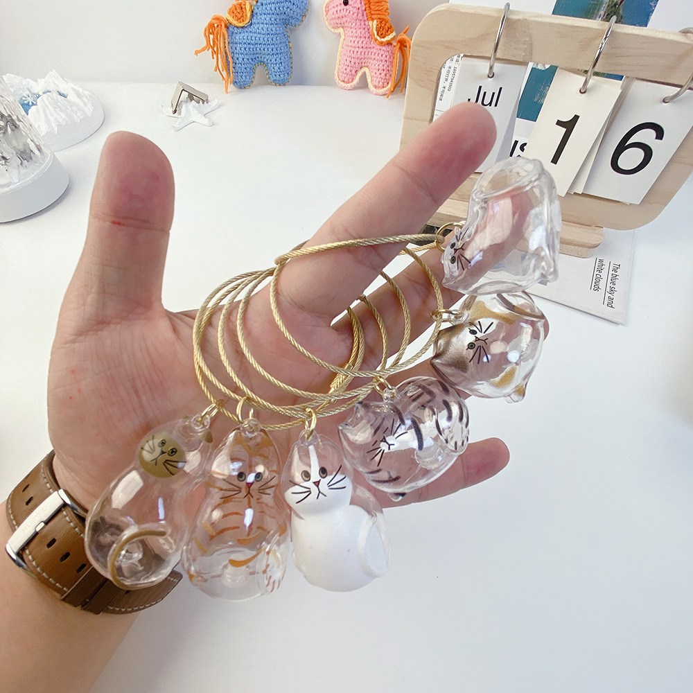 반려동물 고양이 털 보관 기념 키링 추모, 1개, 6번고양이 5,300원