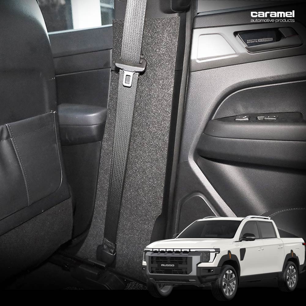 호환 무쏘 Q300 풀체인지 차량용품 펠트 안전벨트 기스보호 커버 몰딩 19,000원