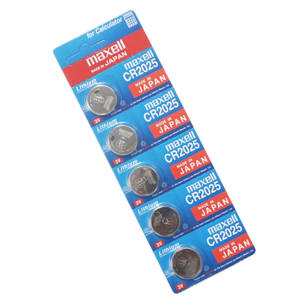 맥셀 2025 건전지 코인 배터리 CR2025 5알 4,340원