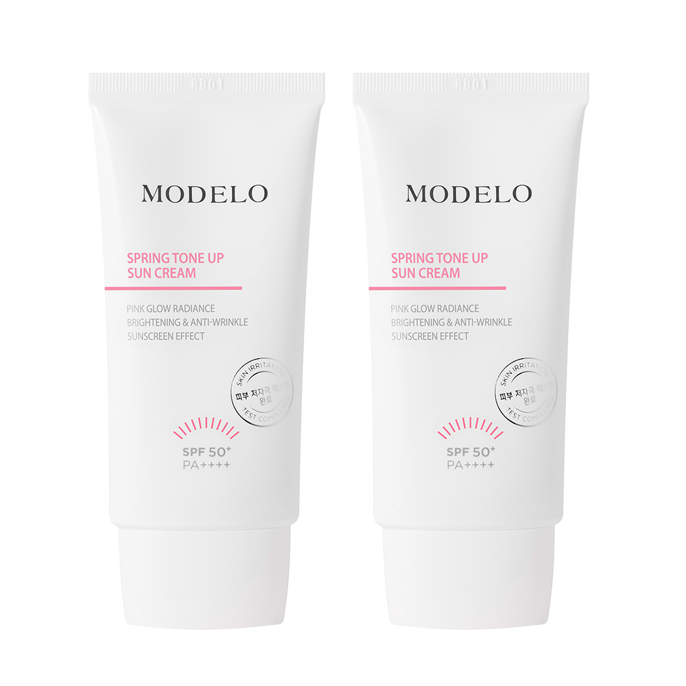 모델로 무기자차 톤업 선크림 (SPF50+ PA++++) 50ml 2개 37,000원