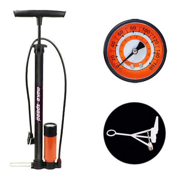 [특가]make speed 스탠드 고압 자전거펌프 (프레스타, 슈레더, 던롭 겸용) 13,490원