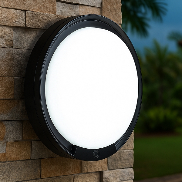 메가맨 비츠온 원형 벽등 센서등 방수 IP65 20W 280mm 16,300원