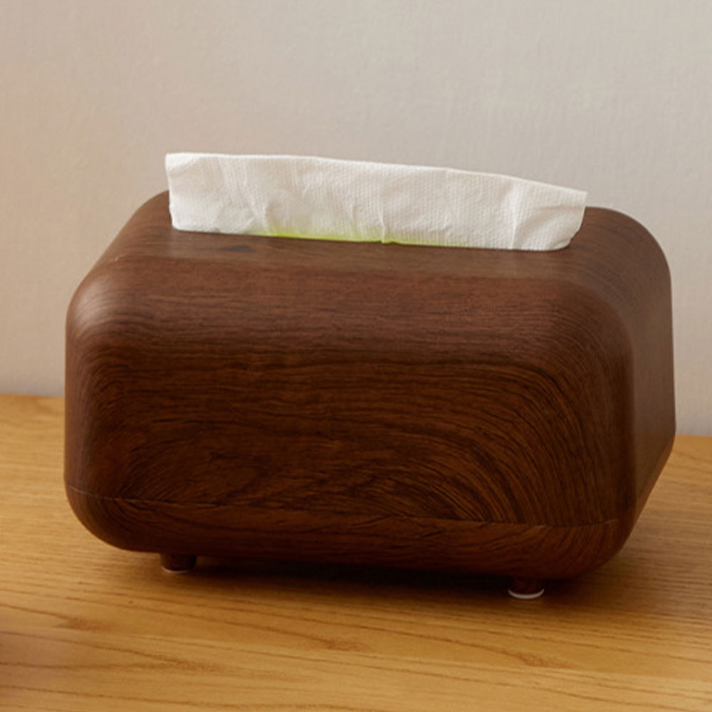 푸셔 원목 디자인 스프링 티슈 케이스 화장지, 1개, 월넛 13,180원