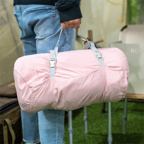 제드 웜마스터 차박 매트 이불 침낭 퀼팅 쿠션 1300g 간편 수납 핑크 32,450원