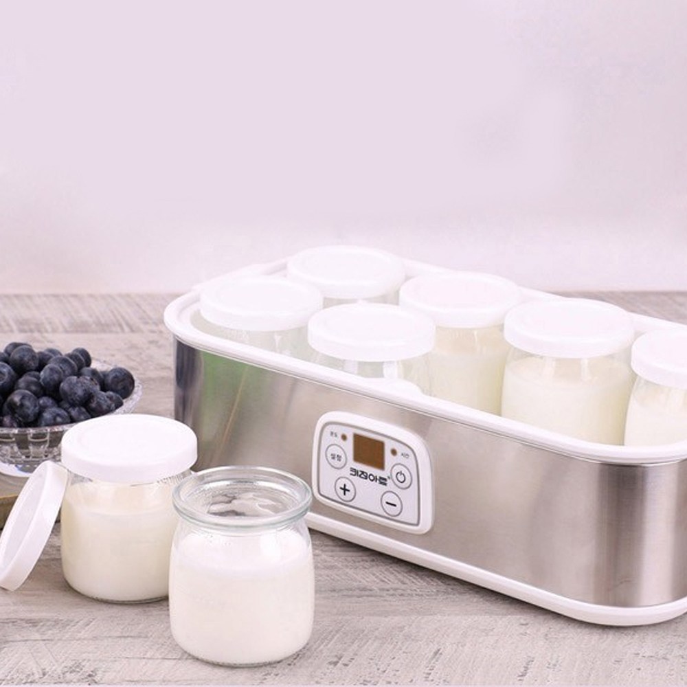 키친아트 대용량 요거트 메이커 1200ml 유리용기 요구르트 제조기 만들기 기계 KY-D3081OY, 1개 44,000원