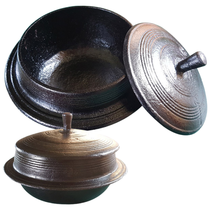 인덕션겸용 길들인 전통방식 무쇠 가마솥6인용 20cm 78,260원