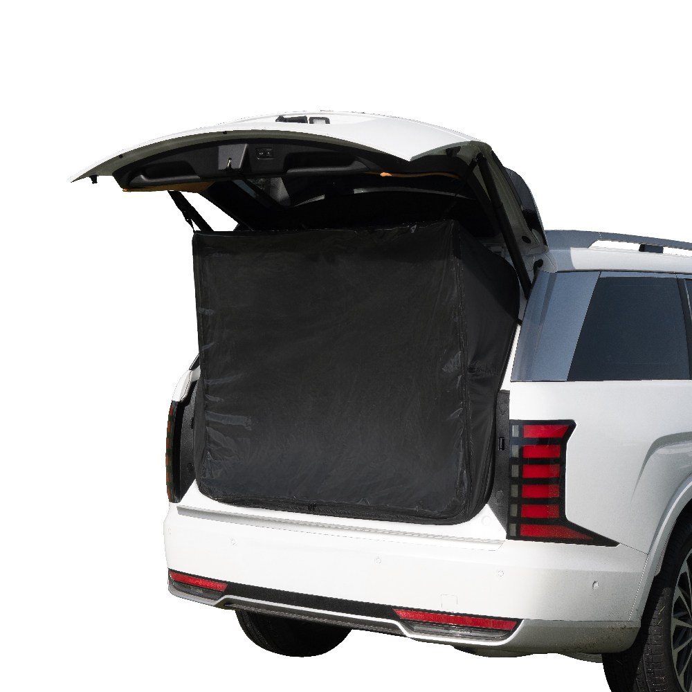 비젠티엄 3 in1 차박 텐트 카크닉 트렁크 암막 모기장 우레탄 세트, 1개, 블랙 99,000원