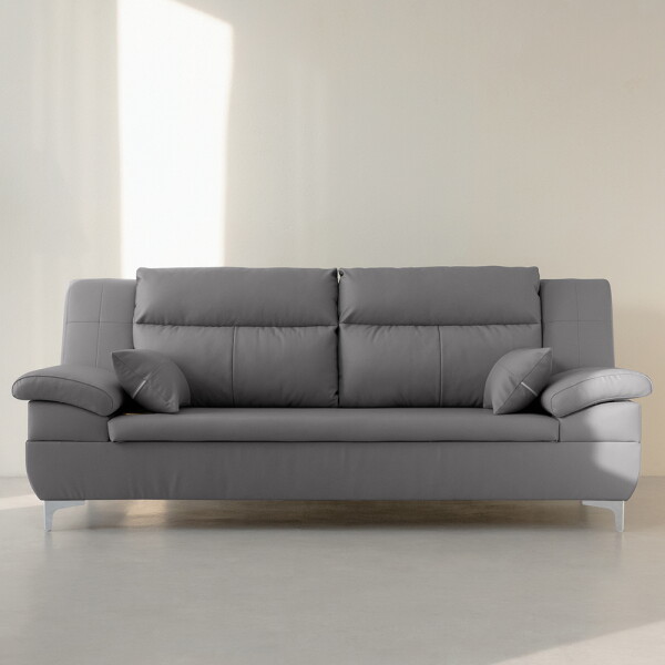 [동서가구] (롯데단독출시)시에라 천연 면피가죽 온열 황토볼 3인용 흙소파 DF926848 599,000원