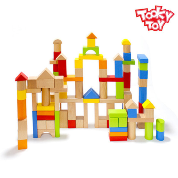 투키토이 원목블록100pcs(9907), 1개 40,500원