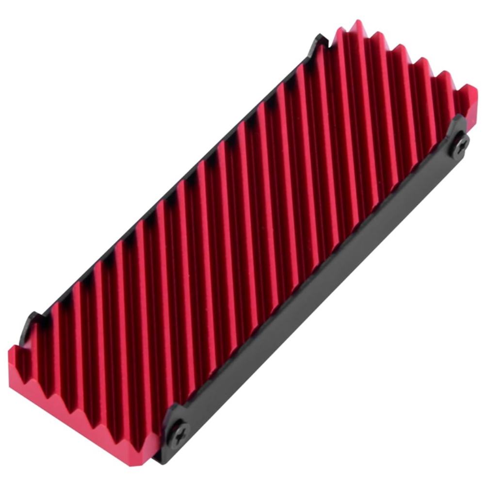 JK 방열판 M.2 HDD 히트싱크 SSD M2 2280 알루미늄 NVME SATA 냉각, O9030. M.2 HDD 히트싱크 레드, 1개 8,000원