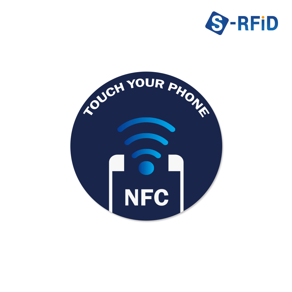 S-RFID NFC 태그 스티커 칩 라벨 카드 인쇄 제작, 1개, 01.원형 NFC 스티커 태그(No.31T) 450원