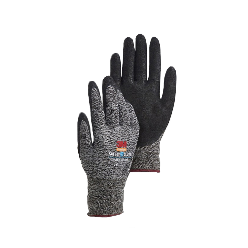 3M 슈퍼터프 라텍스 안전 코팅 장갑 블랙 L size 작업 5,400원