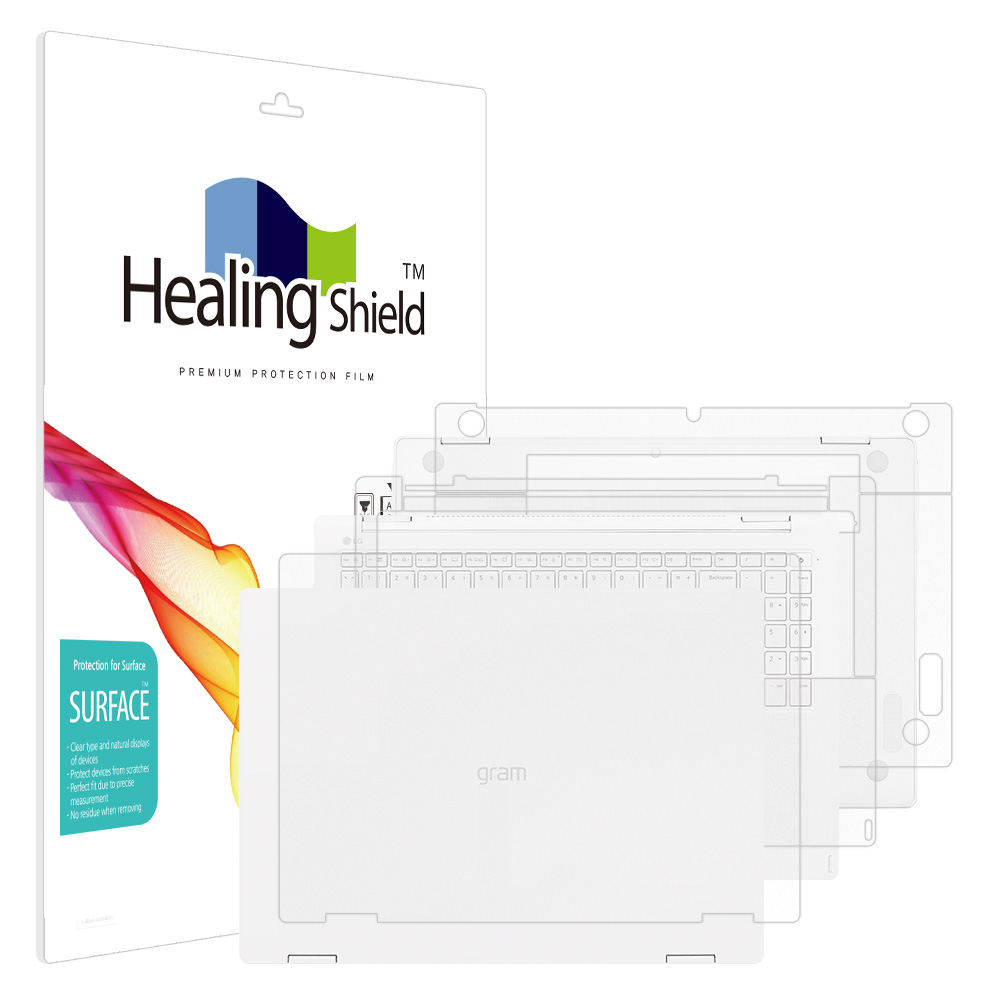 힐링쉴드 LG 그램 프로 360 2025 16T90TP 16TD90TP 무광 외부보호필름 3종세트, 1개 36,000원