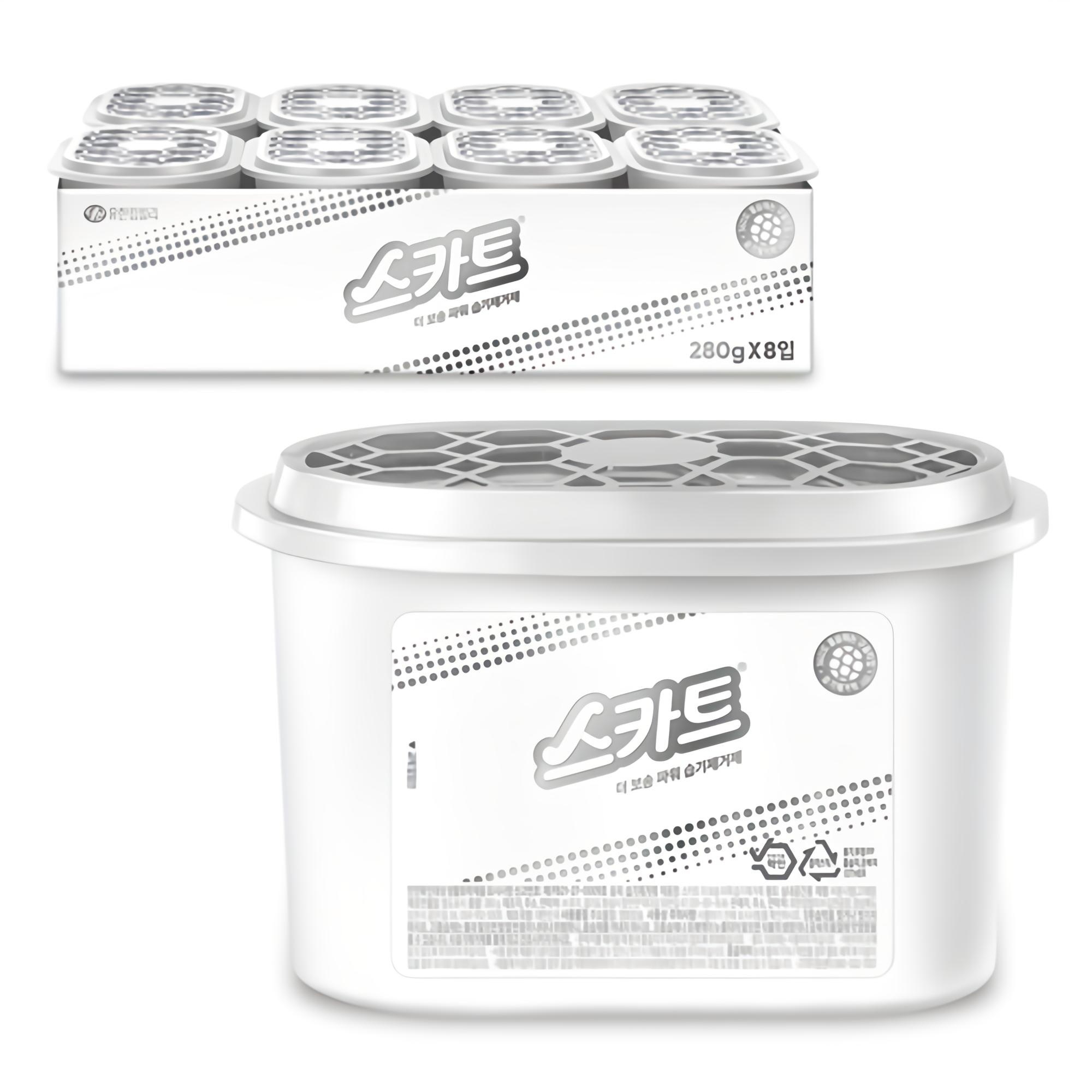 스카트 더 보송 파워 습기제거제 본품, 280g, 8개 11,450원