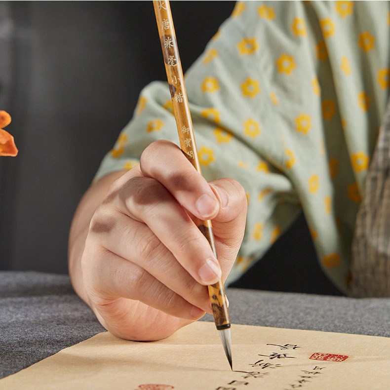 문항명필 서예 캘리 동양화 선 겸호 부드러운 양모 라인 세필 글씨 붓 12,730원