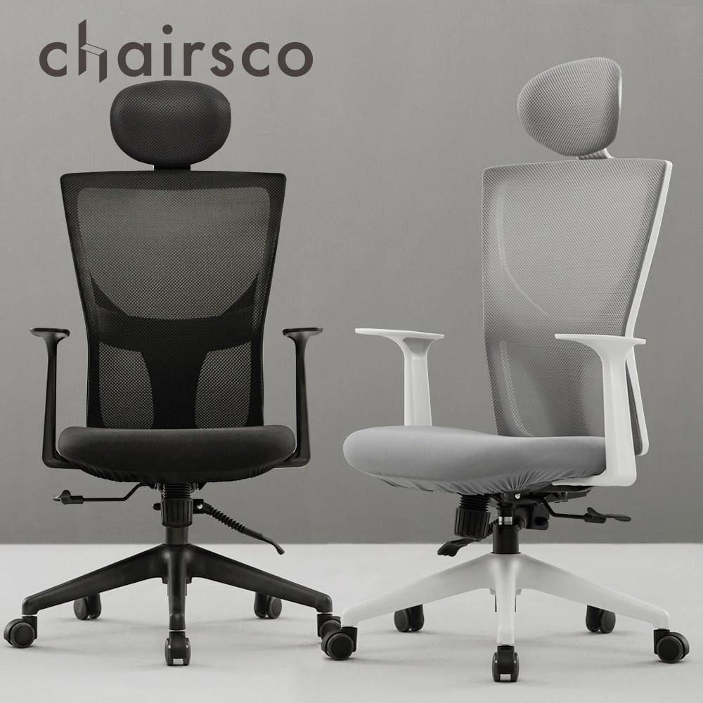 체어스코 국내생산 각도조절형 메쉬 사무 학생 책상 컴퓨터 의자 75,910원