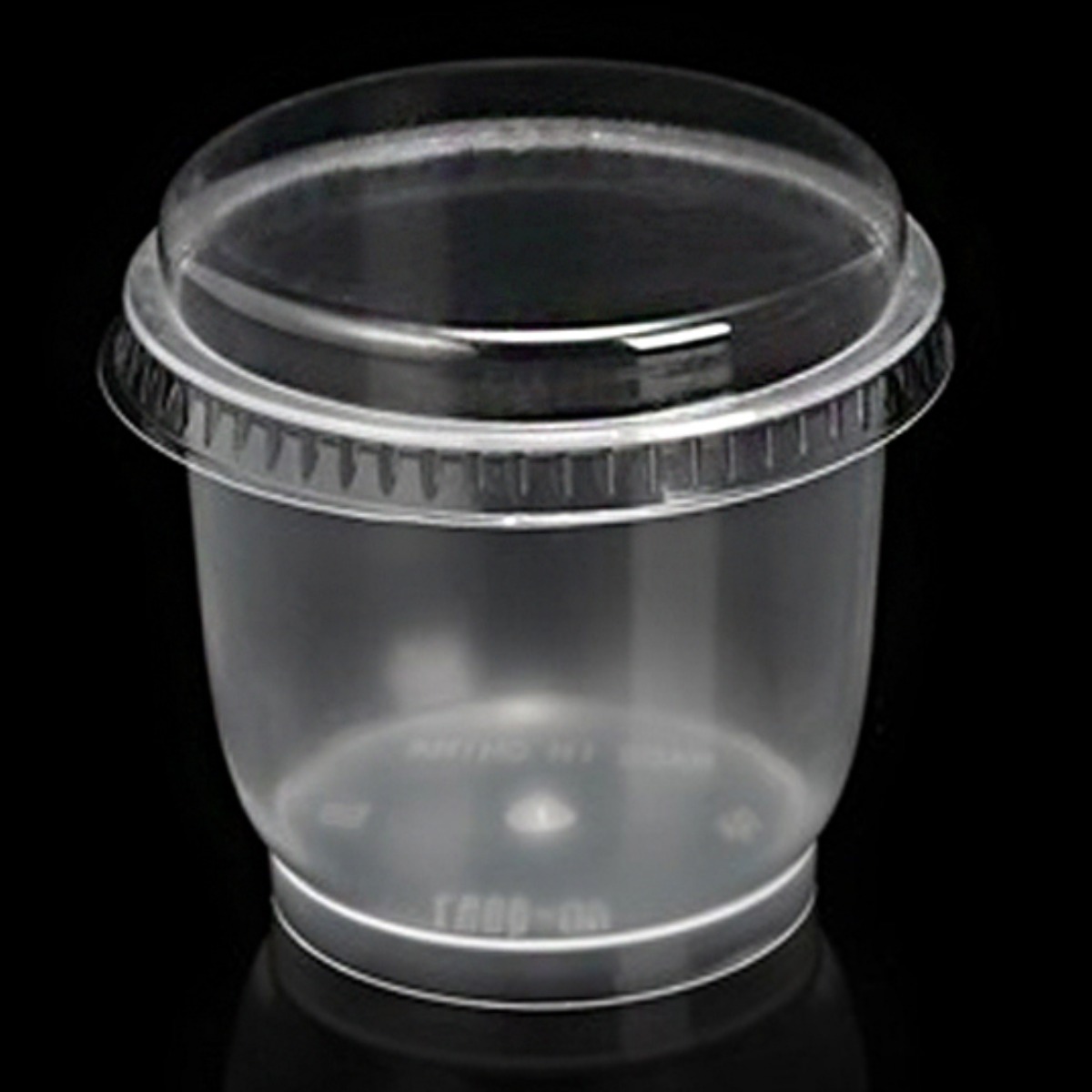 [BR] 디저트 간식 푸딩 용기+뚜껑 (120ml/GD-6857/투명/PS) 500개 세트 66,100원