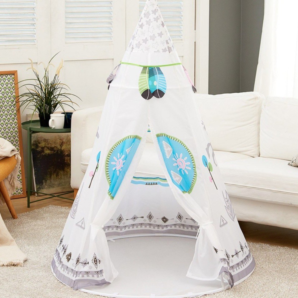 펀엔베이비 키즈 인디언 티피텐트 ***리퍼상품***, 1개 9,900원