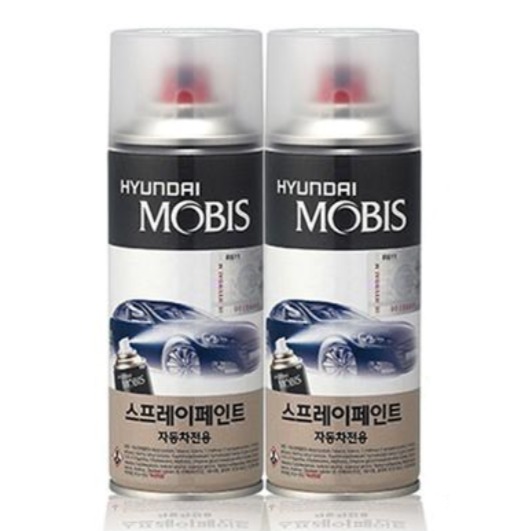 순정품 현대 WHC 화이트크리스탈(2개가 한세트) 스프레이 자동차 도색 차량용 카페인트 24,000원