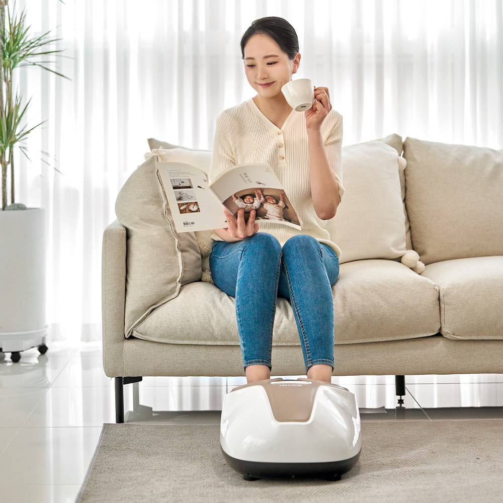 휴식시간 바디오 발마사지기 3D 입체지압 적외선 램프 롤링 공기압 아킬레스건 발뒤꿈치 발바닥 발지압기 발안마기 129,000원