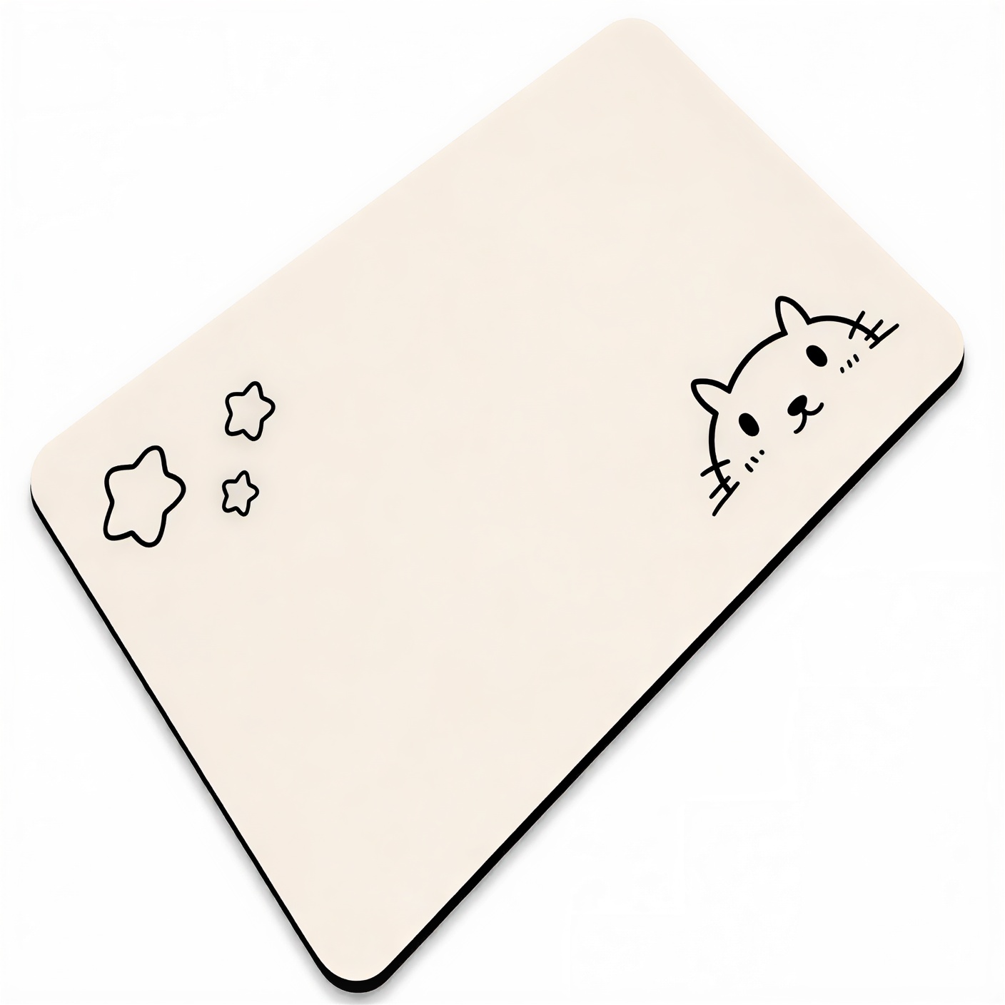 호주머니 빨아쓰는 규조토 귀여운 동물 발매트, 1개, 스타냥이 9,700원