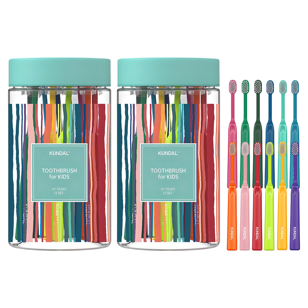 쿤달 딥 클린 항균 초극세모 어린이 칫솔 27,600원