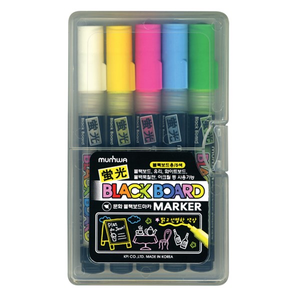 문화연필 블랙보드마카 세트, 현재가 5,770원