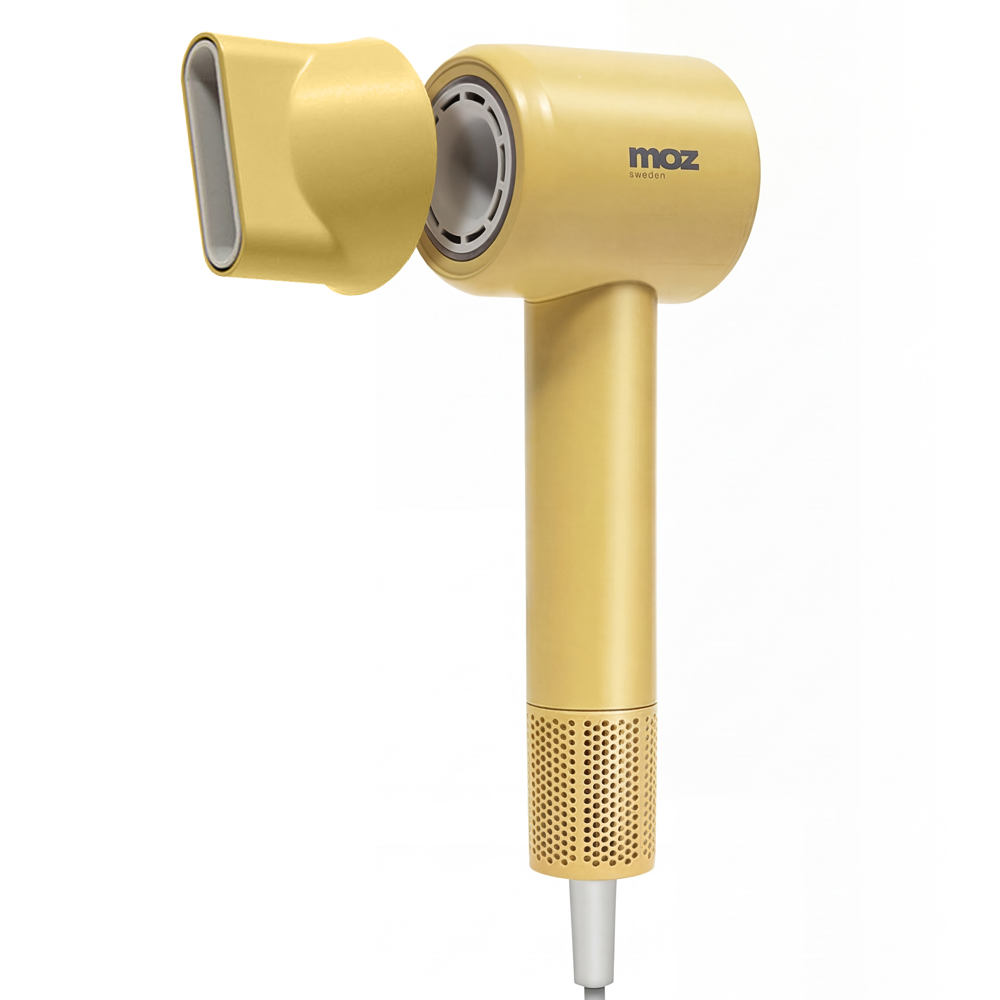 모즈 스웨덴 BLDC 에어제트 헤어드라이기 1600W, 머스타드 옐로우, AIR JET MHD-110K 118,500원
