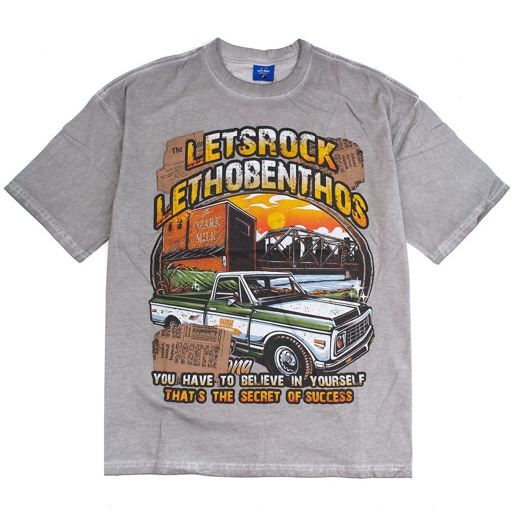 [Stylebasic] 빈티지워싱 랫츠락 반팔티 TS25S12 남성 여성 오버핏 반팔티셔츠 루즈핏  매니아 티셔츠 35,800원