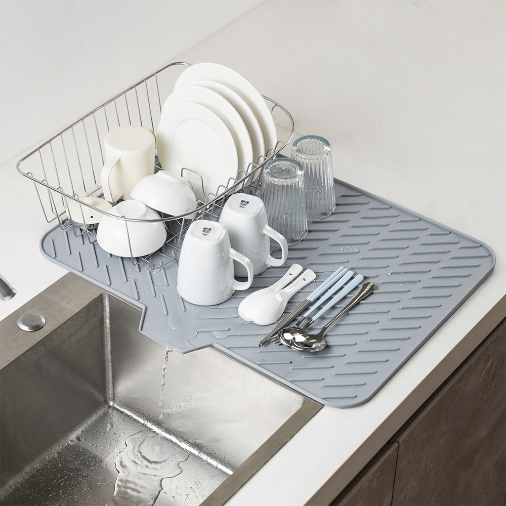 코멧 실리콘 물빠짐 식기건조 매트 특대형 7,190원