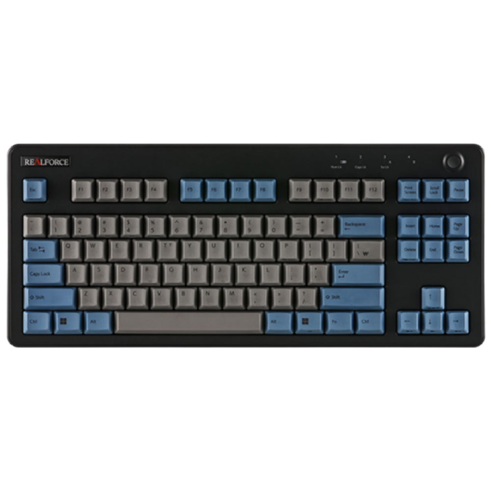 NEW 리얼포스 R3 텐키리스 APC 그레이 블루 토프레 무접점 키보드 465,000원