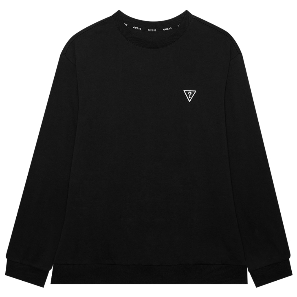 게스언더웨어 삼각블랙와펜 여성 이지웨어 맨투맨 - 블랙 26,000원