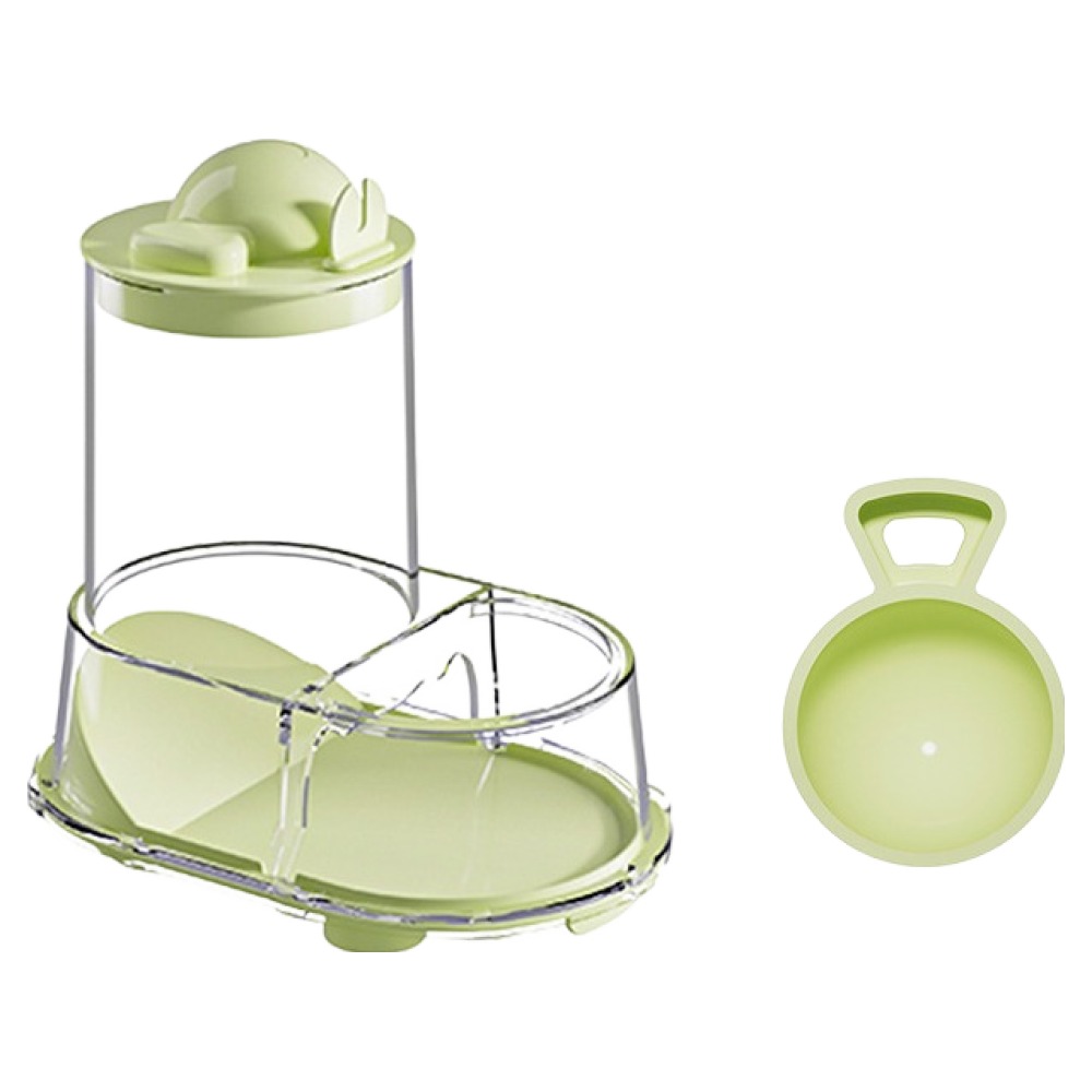 랜보어 햄스터 등대 반자동 급식기 + 스푼, 그린, 1세트 5,800원