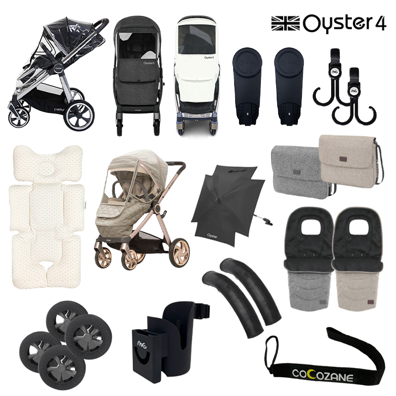 오이스터3 오이스터4 전용 악세사리 레인 방한 방풍 바퀴 커버 마마백(체인징백)  풋머프 어댑터 멀티 하이포지션 파라솔 15,000원