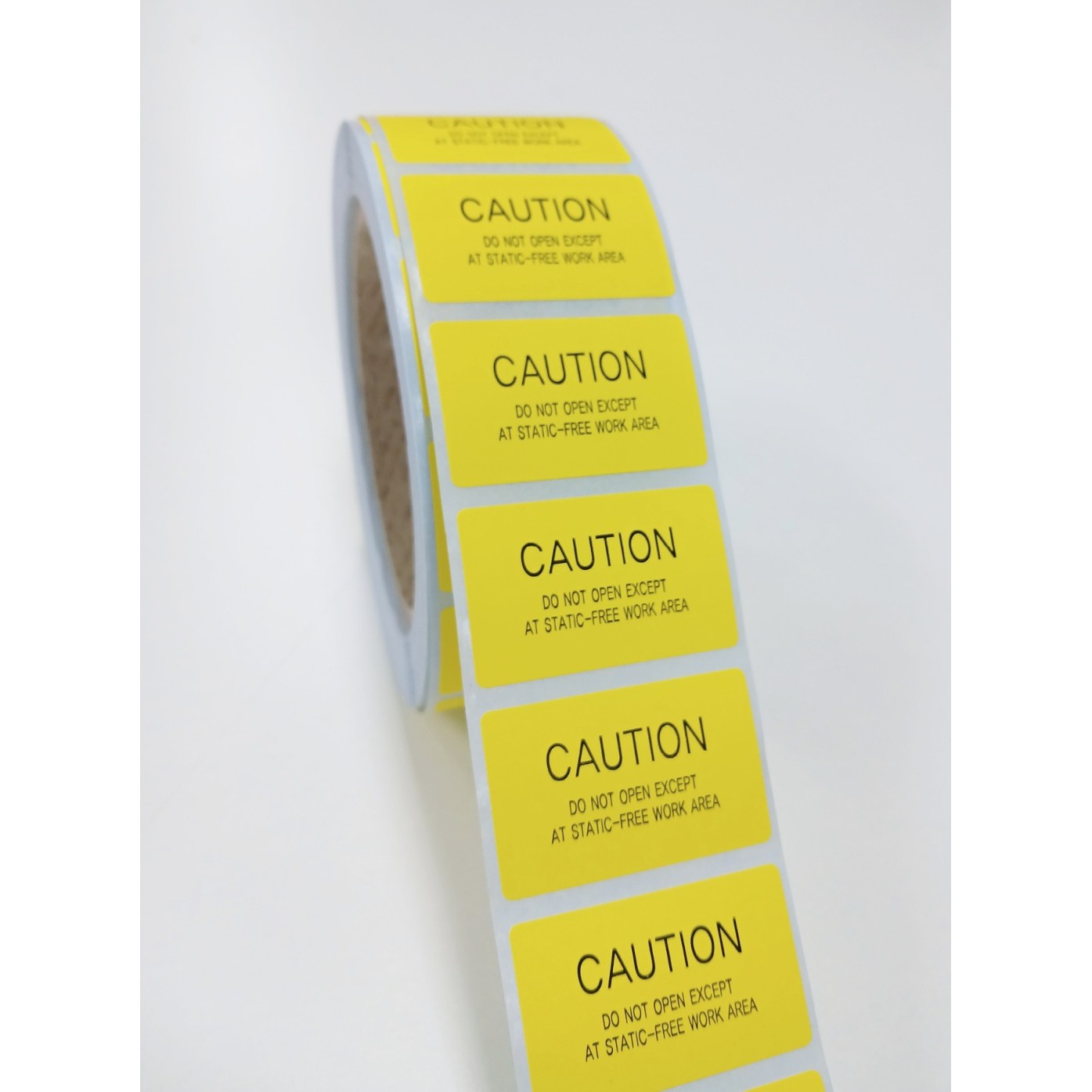 조심라벨 caution라벨 경고스티커 위험라벨 주의스티커 40x25(1000매) 아트지 롤타입 5,000원