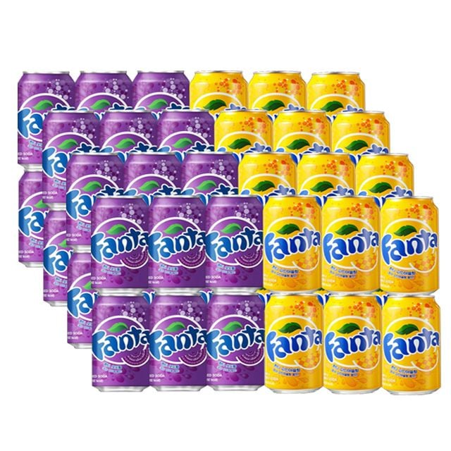 환타 파인애플 355ml 24입+환타포도 355ml 24입 cha+08350hL, 355ml 48,820원