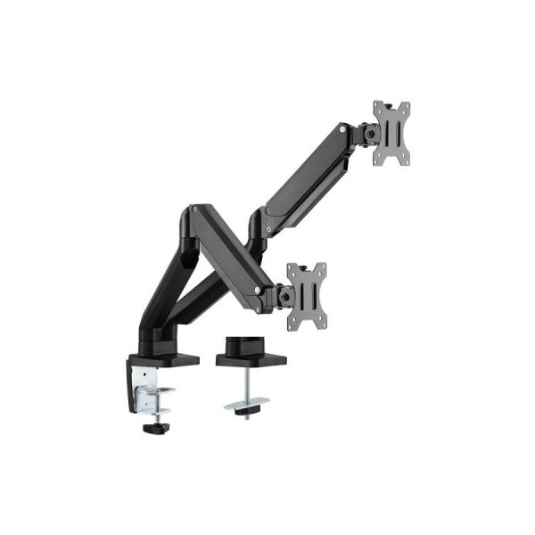 단품 DEXTOP 모니터암 고중량 듀얼 매트블랙 가스 스프링 24Kg 대용량 3년 무상 MG32D 카피어랜드 128,730원