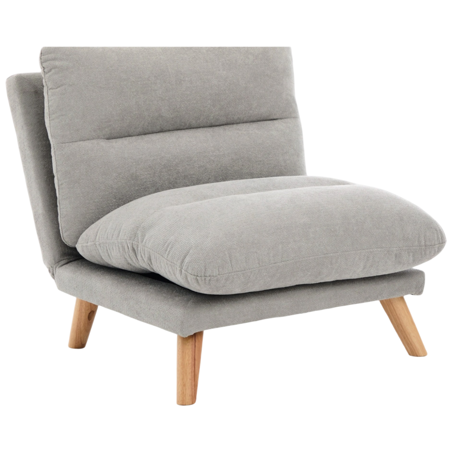 BESTAR 1인용 좌식 리클라이너 셔닐 소파 각도 조절 원목 다리 소형 베스트 87,790원