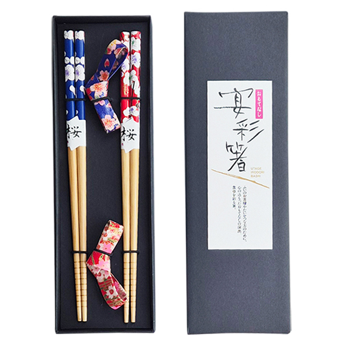 큐트미 벚꽃젓가락 2종 + 벚꽃젓가락받침 2p종 세트 MP553, 혼합색상, 1세트, 젓가락 2종 + 젓가락받침 2종 9,700원