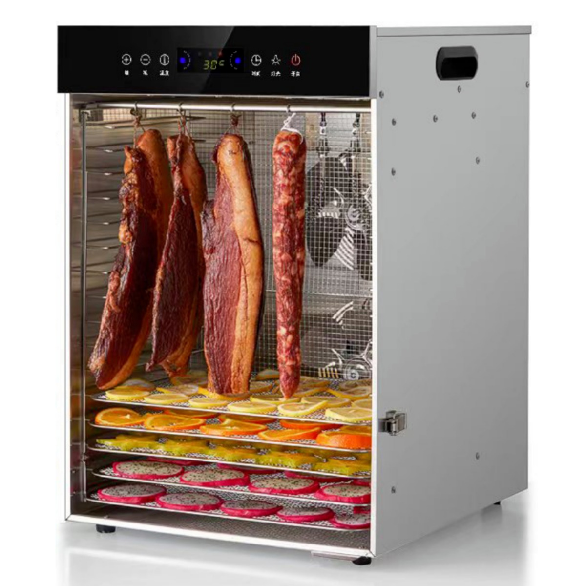 자연그대로 식품 건조기 행잉 후크 회전식 육포 건조기 육포건조 과일건조 동시에 가능 업소용 664,000원