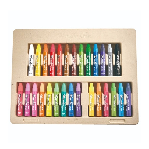 하고로모 원더쵸크 원더초크 178 일반칼라 28색 혼합 28본 친환경 수성 분필 크레용 세트 27,000원