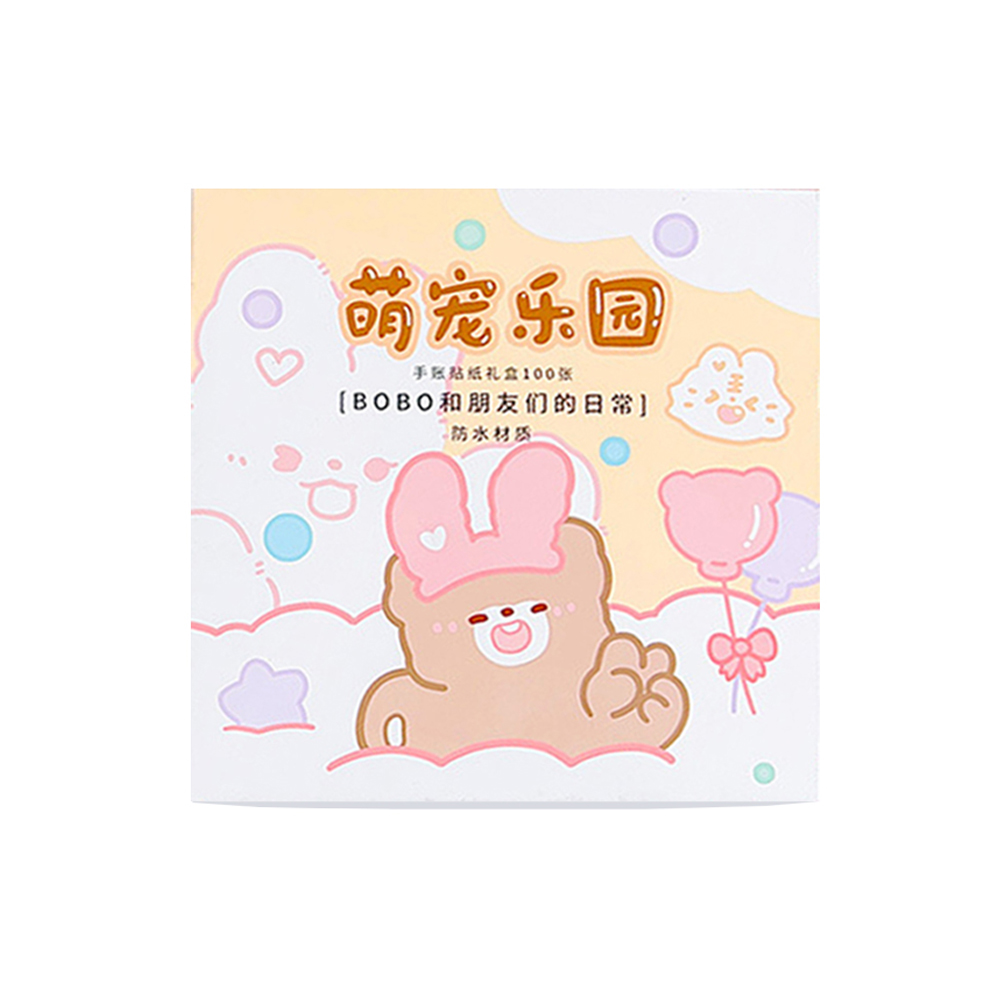 동아피엠에스 DIY 다꾸 PET 스티커 기프트 박스 100종 세트 8,600원