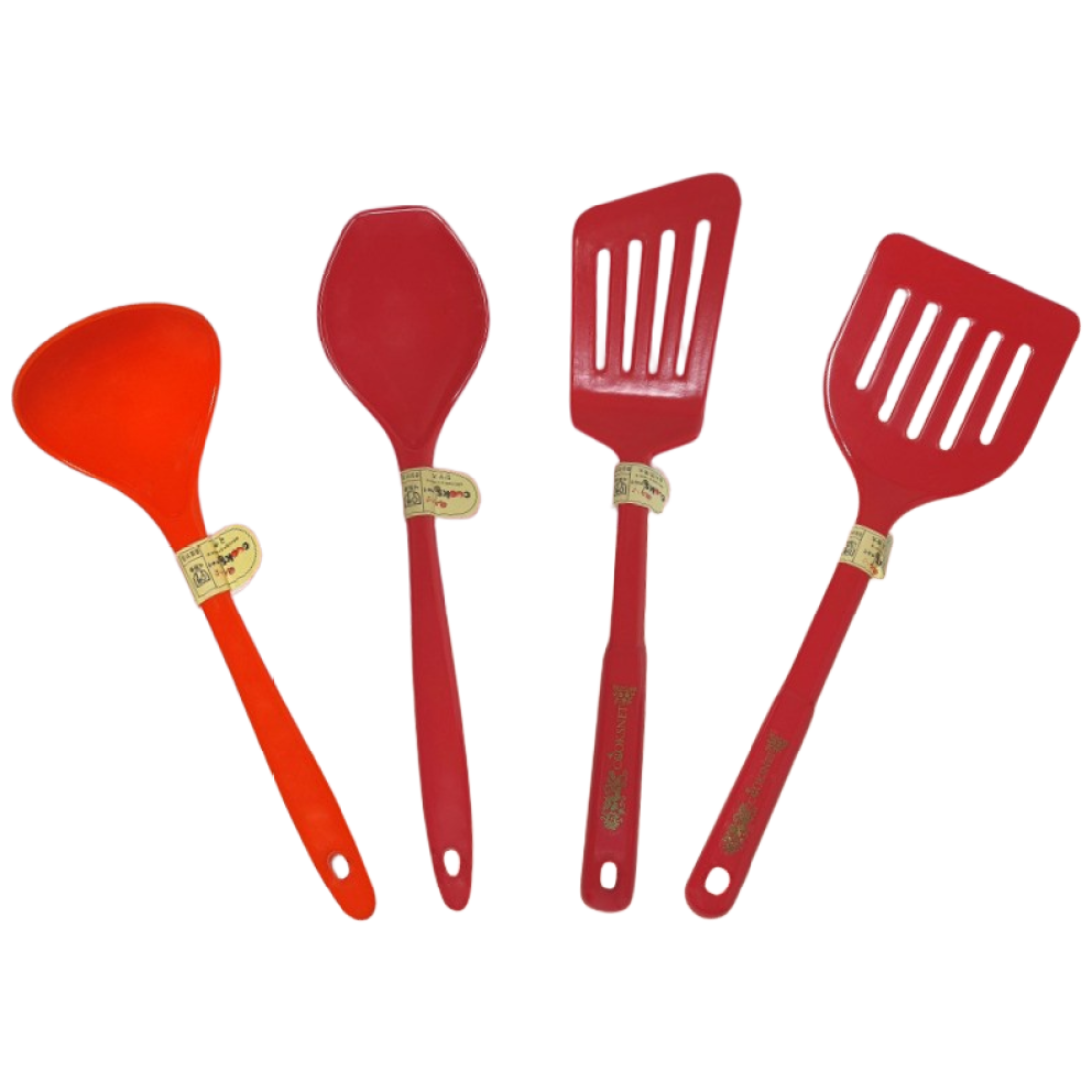 멜라민 조리도구 모음 만두국자 국자 반원뒤지개 뒤지개 볶음스푼, 적색 2,800원