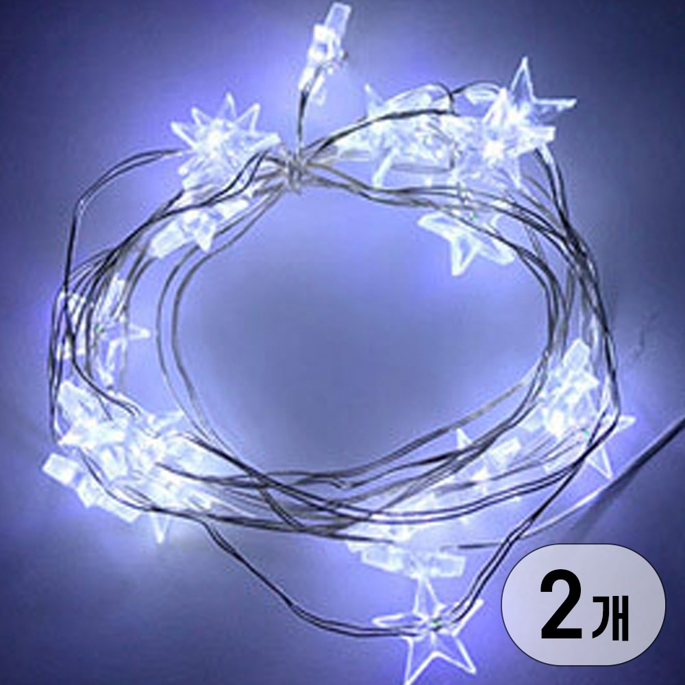 LED 건전지타입 무선 휴대용 인테리어 캠핑 줄 조명 전구 와이어별 9,600원