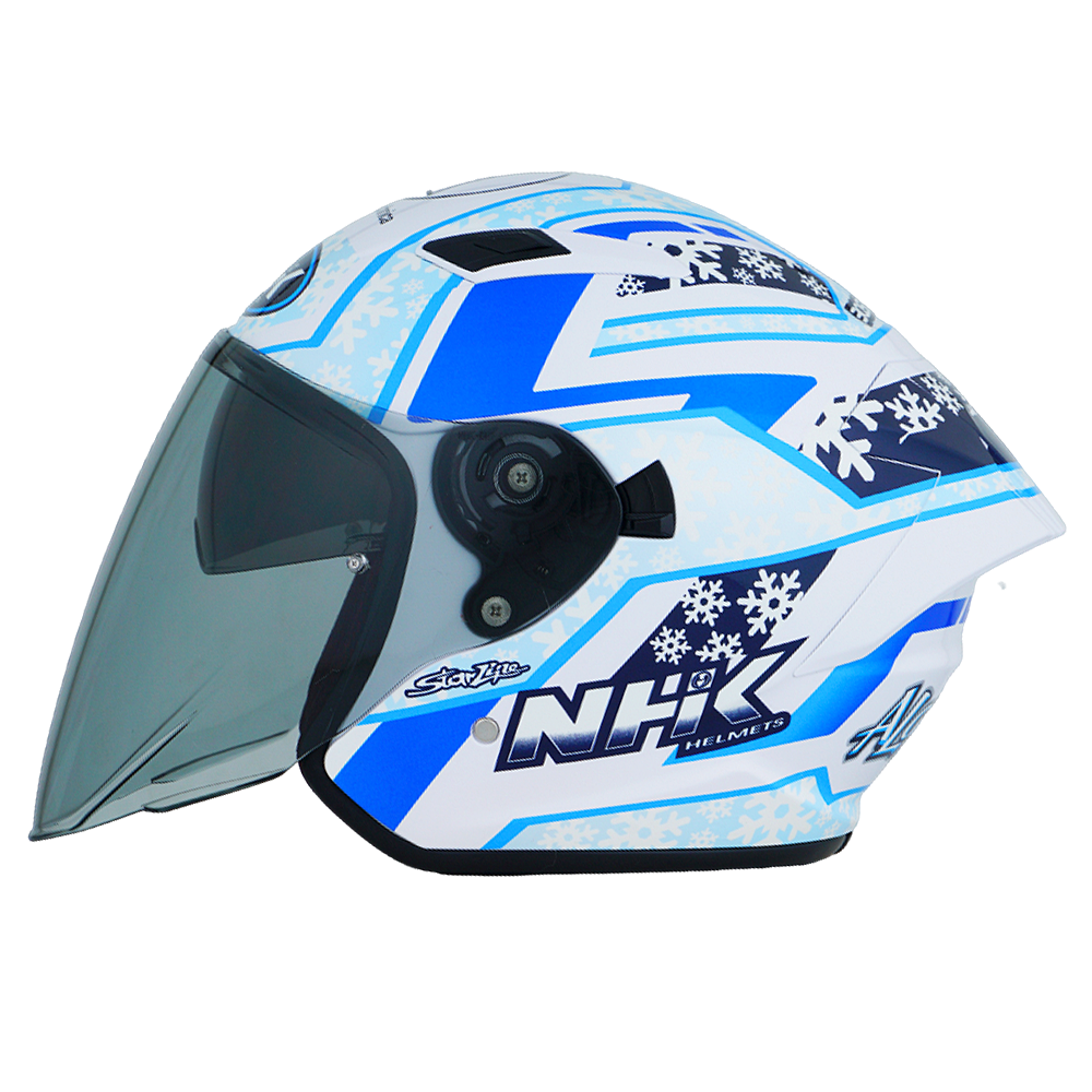 NHK S1 GP PRO 그래픽 헬멧 듀얼바이저 오픈페이스 알론소 로페즈#13 윈터에디션, 알론소#13 윈터에디션 140,000원